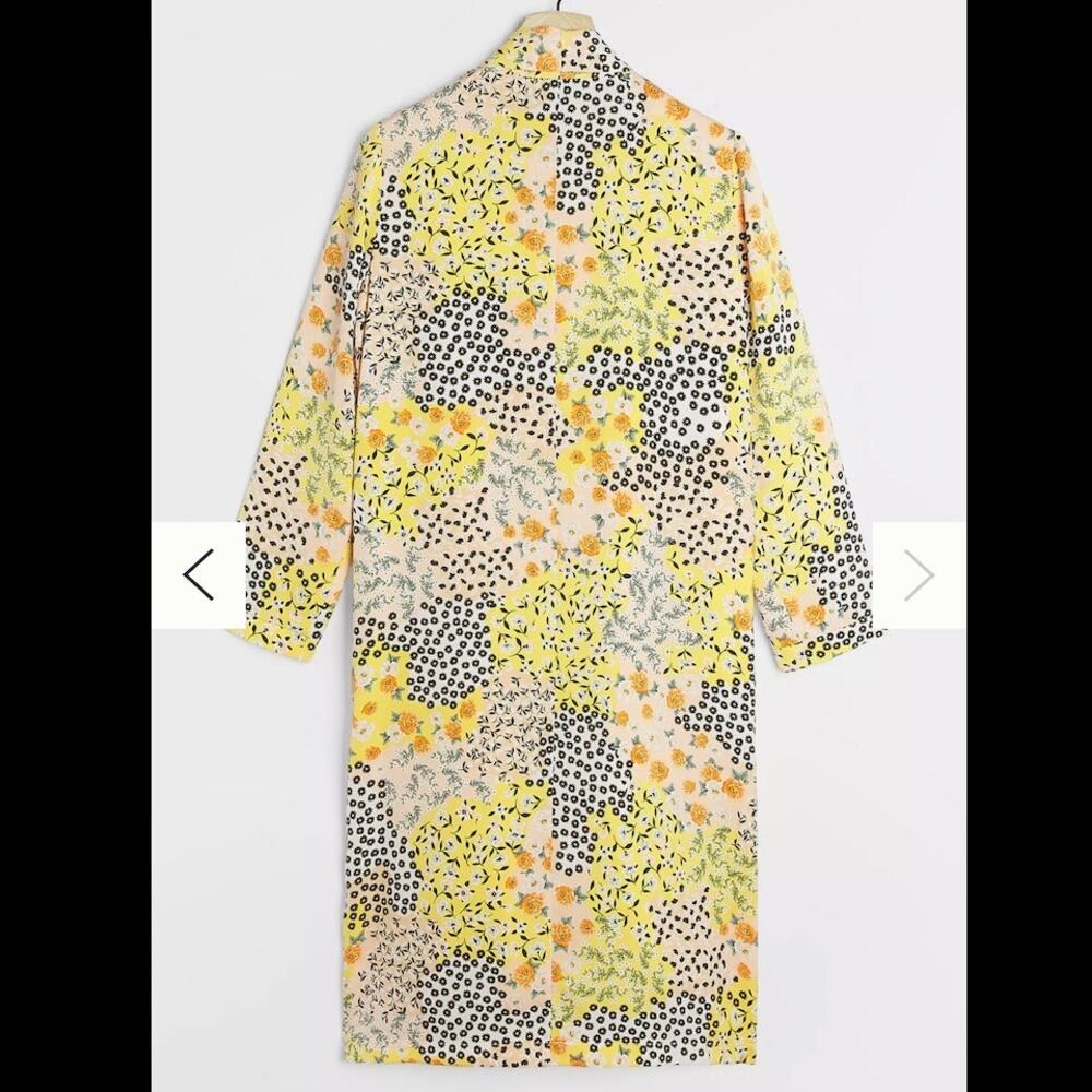 cupcakes & cashmere Yellow Floral and Black Dot Duster - Picture 2 of 7